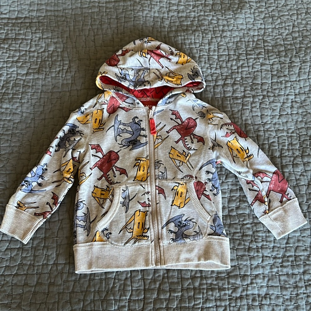Dragons Love Tacos Hoodie Size 4T